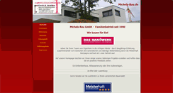 Desktop Screenshot of michels-bau.de